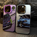 Fashionable Car Print Case for OPPO Realme 8 8i 9i 10 11 Pro C12 C15 C20 C21Y C31 C33 C35 C53 C55 5G Matte Shockproof Back Cover. 