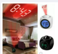 Projection Clock Data and Temperature Display Talking Function LCD Wall/Ceiling Projection Alarm Clock. 