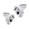 King 2 Metal Click PUBG Mobile Game Fire Button Aim Key Smart Phone Gaming Trigger L1 R1 Shooter Controller. 