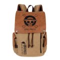 Anime One Piece Luffy Students Backpack Genuine Backpack. 