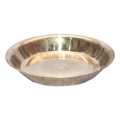 Pure Brass Heavy Weight Small Thal  Dinner Plate  Traditional Nepali Design Thali. 