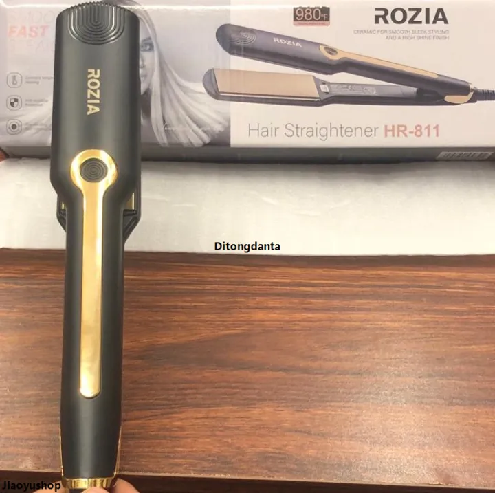 MengsanLuxury%20There%20is%20a%20gold-HR%20iron/straight%20Rozia%20Premium%20Professional%20Ceramic%20Hair%20Maker%20811%20(black,)%20warranty%20-%20Image%206