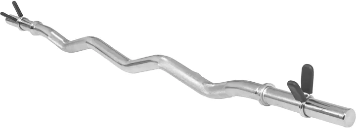 Iron%20Curl%20Bar%20with%202%20Locks,%204%20feet%20%20EZ%20curl%20Bar%20%20Zig%20Zag%20Curl%20Barbell%20-%20Image%203