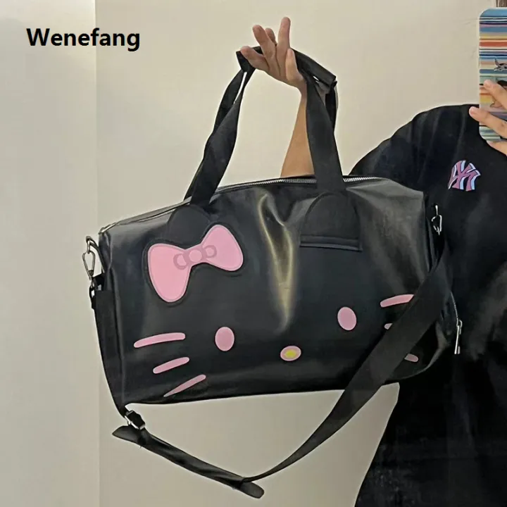 Wenefang%20sanrio%20Hello%20Kitty%20Cartoon%20Large%20Bag%20shoulder%20Leather%20PU%20Portable%202025%20New%20Gym%20Bag%20Crossbody%20Large%20Capacity%20Travel%20Bag%20Personality%20-%20Image%207