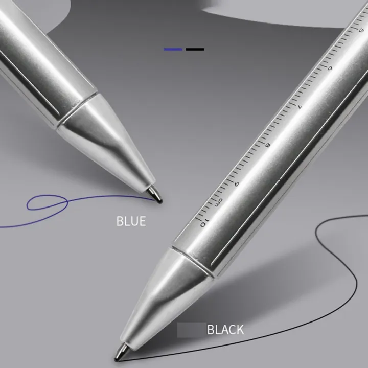 OUMERY%2010Pcs%20Multifunction%201.0mm%20Gel%20Ink%20Pen%20Vernier%20Caliper%20Roller%20Ball%20Pen%20Stationery%20Ball-Point%20Pens%20Blue%20Ink%20-%20Image%202