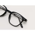 Black Spring Frame Glasses Anti Light Block Ray Cut Women Prescription Glasses. 