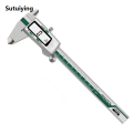 Sutuiying ET50 150mm Stainless Steel Caliper Zero Setting 0.01mm High Precision Original 6-Inch Digital Caliper Thickness Gauge Fraction/MM/Inch. 