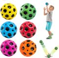 Space Balls Extreme High Bouncing Moon Ball - Super Bouncy Rubber Sensory Ball for Indoor & Outdoor Play, Iconic Pop Sound, Stress Relief Toy For Kids. 
