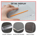 2 Pcs Solid Acrylic Roller Rolling Pin Polymer Clay Art Craft Accessories. 