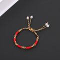 High Grade Lucky Red Weaved Bracelet Handmade Buddhist Knots Rope Bracelet Tibetan Infinity Charm Jewelry Gift Cologo. 