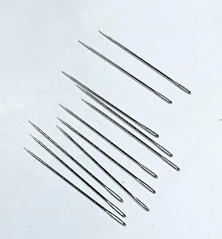 Hookcart%2020%20Piece%20Sewing%20Machine%20Needles%20100/16%20HA%20x%201%20Works%20with%20All%20Automatic%20and%20Electric%20Machines%20(%20USHA%20/%20Singer%20/%20Brother%20)%20Needle%20Type%20:%20One%20Side%20Flat%20Choti%20Machine%20Sui%20-%20Image%203