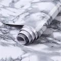 Oil Proof Self Adhesive Kitchen Marble Sticker | Marble Design Self Adhesive Oil Proof Kitchen Sticker, Black and White Design. 