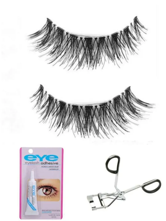 Blast%20combo%20of%20Eyelashes%20Eyelashes%20Glue%20And%20Eyelash%20Curlers%20False%20Eyelashes%203D%20Mink%20Eyelashes%20Strip%20-%20Image%202