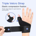 Wrist brace with sprained finger splint tendon brace arthritis arthritis bracer sheath to recover from injury brace to hold. 