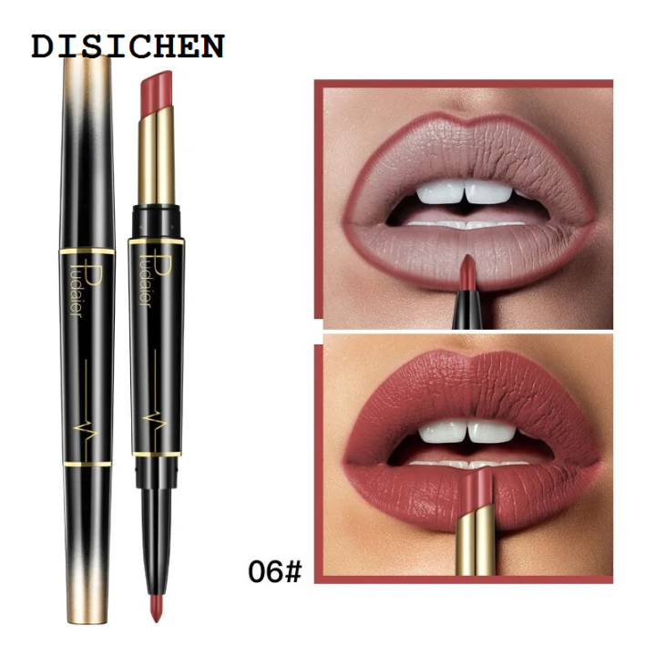 DISICHEN%20Hot%20Selling%20Pudaier%2016%20Color%20Double%20Head%20Lipstick%20Lipliner%20Matte%20Moisturizing%20Waterproof%20Lasting%20Fashion%202%20In%201%20Lipstick%20Lipliner%204.5gShipping%20Bags%20-%20Image%206