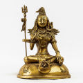 Saru Handicraft / Lord Shiva Statue / Metal Lord Shiva Statue / Brass / Murti. 