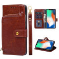 Case For vivo Y27 4G cover  Wallet Flip Leather Case Phone Case TPU Back Cover Zipper Card. 