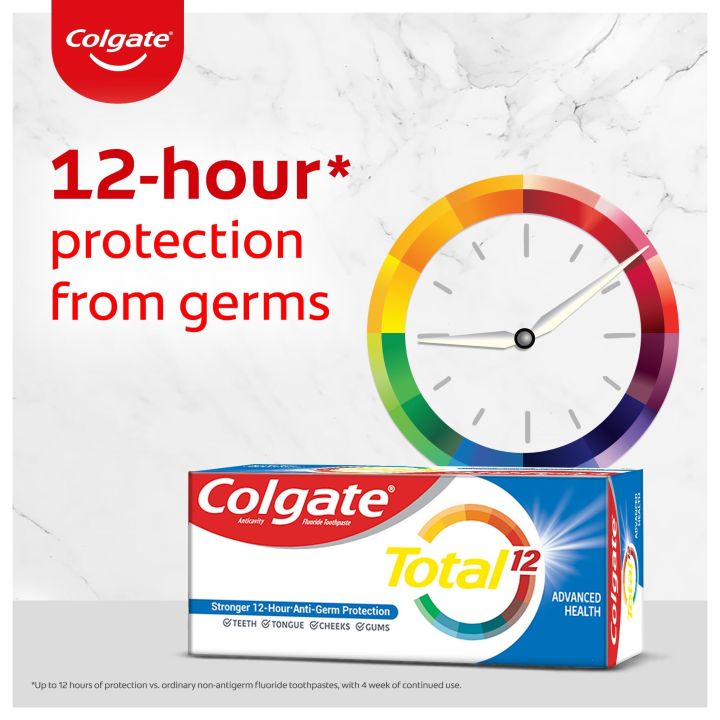 Colgate%20Total%2080%20gm%20Advanced%20Health%20Toothpaste,%20Antibacterial%20Tooth%20paste,%20Stronger%2012-Hour%20Anti-Germ%20Protection,%20Whole%20Mouth%20Health,%20World's%20No.%201*%20Germ-fighting%20Toothpaste%20%7C%20From%20Haatbazar%20%7C%20Haat%20bazar%20%7C%20Haatbazaar%20%7C%20Hatbazar%20-%20Image%202