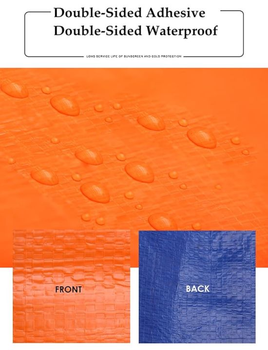 12x15%20feet%20Orange%20Blue%20HQ%20Tripal%20/%20Tarpaulin%20/%20Tarp%20/%20Heavy%20Duty%20Waterproof%20&%20Durable%20-%20Image%205