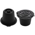6 Pcs/pack Refillable Reusable espresso Capsule for Coffee machine Reusable Capsule Refill Empty Capsule. 