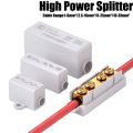 Electrical Connectors High Power High Power Splitter Conductor Brass Large Current Wire Connector Wiring Connector Electrical. 