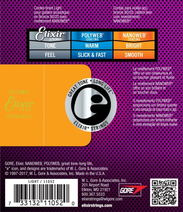 Elixir%20Strings%20Phosphor%20Bronze%20Nanoweb%20Acoustic%20Guitar%20Strings%2012-53%20-%20Image%204