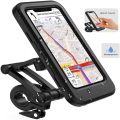 Waterproof Motorcycle Mobile Cellphone Stand Phone Holder Bag For Motorcycle Water Proof. 