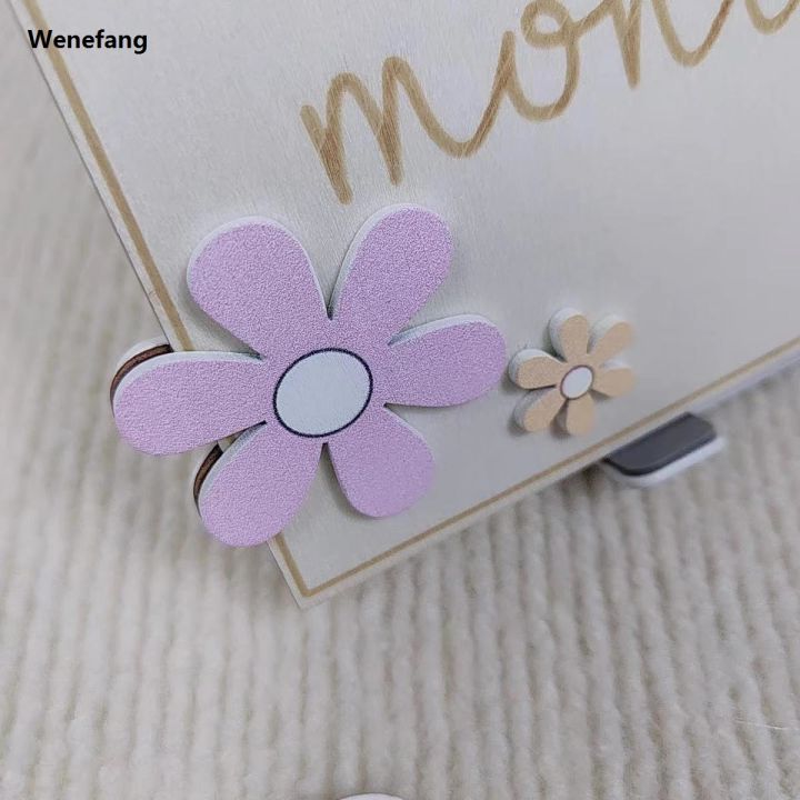 Wenefang%20Girls%20Boys%20Newborn%20Photography%20Props%20Baby%20Milestone%20Photo%20Props%20Profesional%20Wooden%20Baby%20Monthly%20Milestone%20Cards%203D%20Flowers%20Double%20Sides%20-%20Image%206