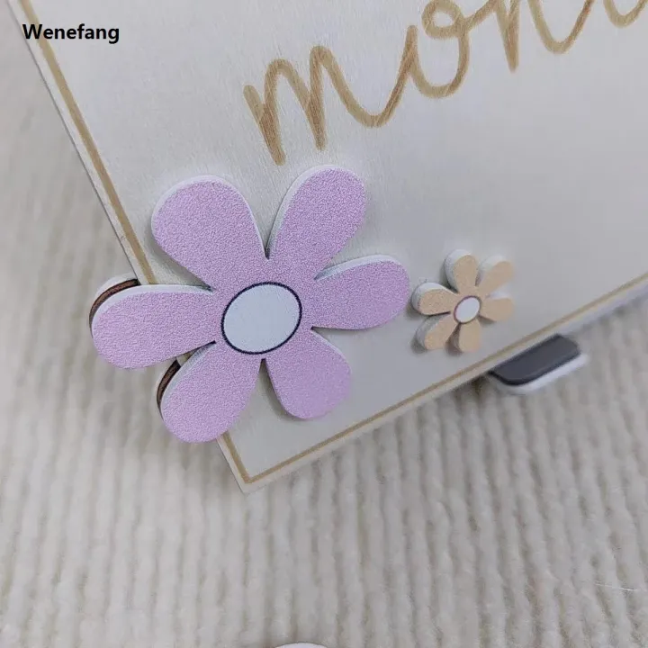 Wenefang%20Girls%20Boys%20Newborn%20Photography%20Props%20Baby%20Milestone%20Photo%20Props%20Profesional%20Wooden%20Baby%20Monthly%20Milestone%20Cards%203D%20Flowers%20Double%20Sides%20-%20Image%206
