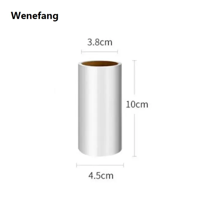 Wenefang%20transparent%20bag%201pc%20Pet%20Hair%20Remover%20Replaceable%20Roll%20Paper%20Sticky%20Roller%20Dust%20Wiper%20Household%20Clothes%20Lint%20Remover%20Carpet%20Cleaner%20Cleaning%20Tool%20-%20Image%206