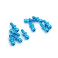 NAMUNY 2 Set RC Car Part: 1 Set Aluminum Alloy Shock Absorbers Damper Set & 1 Set M3 Metal Hex Ball Head Screws. 