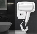 Electric Hair Dryer Wall Mount for Hotel Home Bathroom Hanging. 