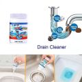 Drain Blockage Sink Cleaner Powder, Drain Cleaner & Clog Block Remover, Automatic Toilet Blockage Cleaner, Unclogs and 300G. 
