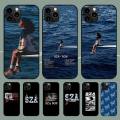 Singer SZA SOS Phone Case For iPhone 11 12 Mini 13 14 PRO XS MAX X XR 6 7 8 Plus Shell. 