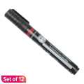 Permanent Marker Set Of 12. 