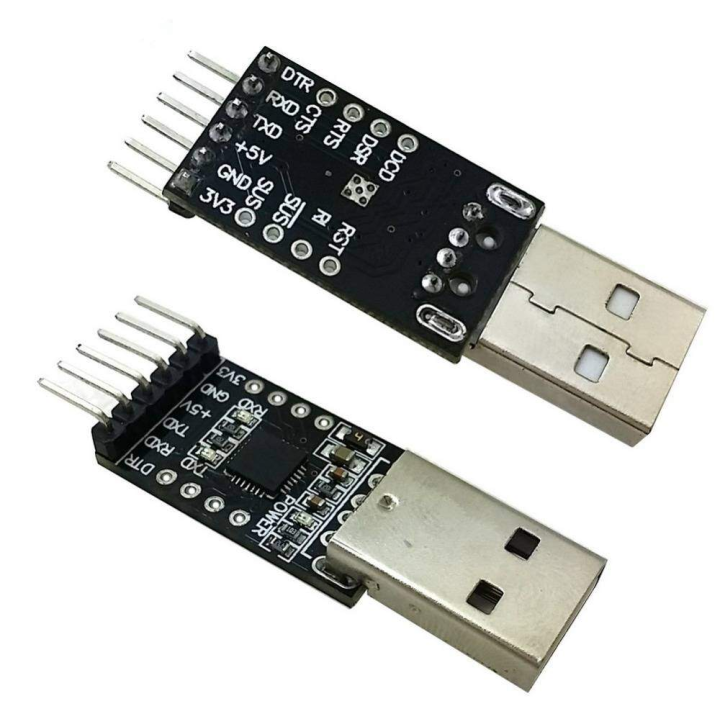 USB To TTL Cp2102 Black[1 pcs]