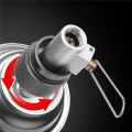 1 Set Camping Stove Adapter Butane Canister Refill Adapter Set Butane Canister Converter and Gas Refill Adapter for Camping Stove Backpacking Picnic. 