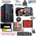 Best Budget Gaming PC Setup With Ryzen 5 5600G, 8GB DDR4 RAM, 256GB Mvme M.2 SSD, Casing PSU.. 