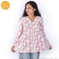 Creative Touch Fashion Cotton Peplum Top For Women WTP6916. 