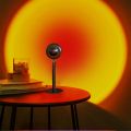 Sunset Lamp Light Lamp Rainbow Floor Lamp Sun Never Sets Projection Night Light With Stand USB Charging Wall Decoration Light 13 Ratings. 