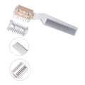 Professional Barber Hair Cutting Thinning Razor Comb Salon Tool With Blade. 