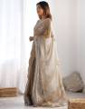 Stylish Embroidered Bollywood Organza Saree with Sequin work | Trendy Party & Festive Wear | Traditional Ethnic Fashion | Buy Online. 