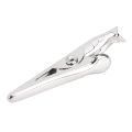OUMERY 50 Pcs Silver Tone Metal Alligator Clip Crocodile Clamps. 