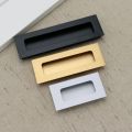 Closet Modern Drawer Accessory Furniture Knobs Finger Pulls for Drawer Finger Flush Pulls Door Handles Cabinet Pulls Barn Door Handles. 