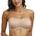 New Ladies Strapless Bras Women Bra Adjusted Convertible Straps A B C D DD DDD E F G Cups 32 34 36 38 40 42 44 46 48 Size. 