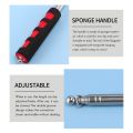JAERBEE Extendable 2M Portable Telescopic Handheld Flag Pole Tool for Flags windsock. 