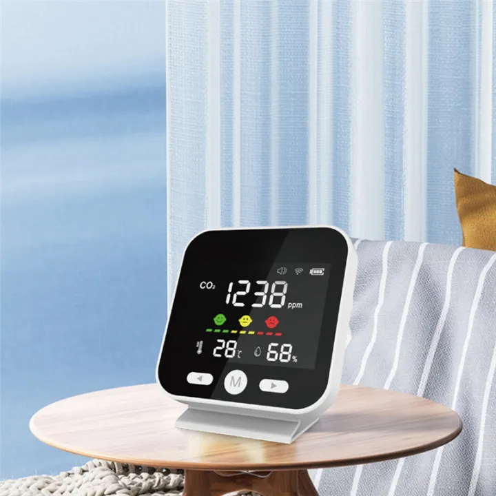 NAMUNY%20Tuya%20WiFi%20Air%20Quality%20Monitor%20CO2%20Carbon%20Dioxide%20Meter%20Temperature%20Humidity%20Measuring%20Detector%20NDIR%20Infrared%20Tester%20-%20Image%205