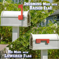 Mailbox Flag Mailbox Supplies Practical Mailbox Signal Upgrade Universal Sturdy for Outdoor Wall Decor Easy to Use. 