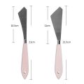 NAMUNY 2 Pcs Painting Knife Spatula Palette Knife Wood Handle and Painting Accessories for Art and Paint. 