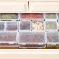 Refrigerator Storage Box Spice Sub-Package Star Anise Cinnamon Dry Chili Split Container Sealed Fresh Box With Lid Kitchen Tool DFGGT. 